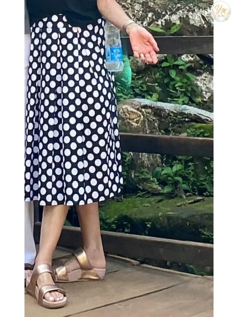 Vintage 1950s High Waist A-Line Midi Skirt with Pockets, Retro Swing Skirt